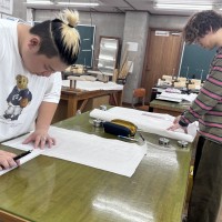 服作りはした事なかったけど、パターンも作れるようになりました！！